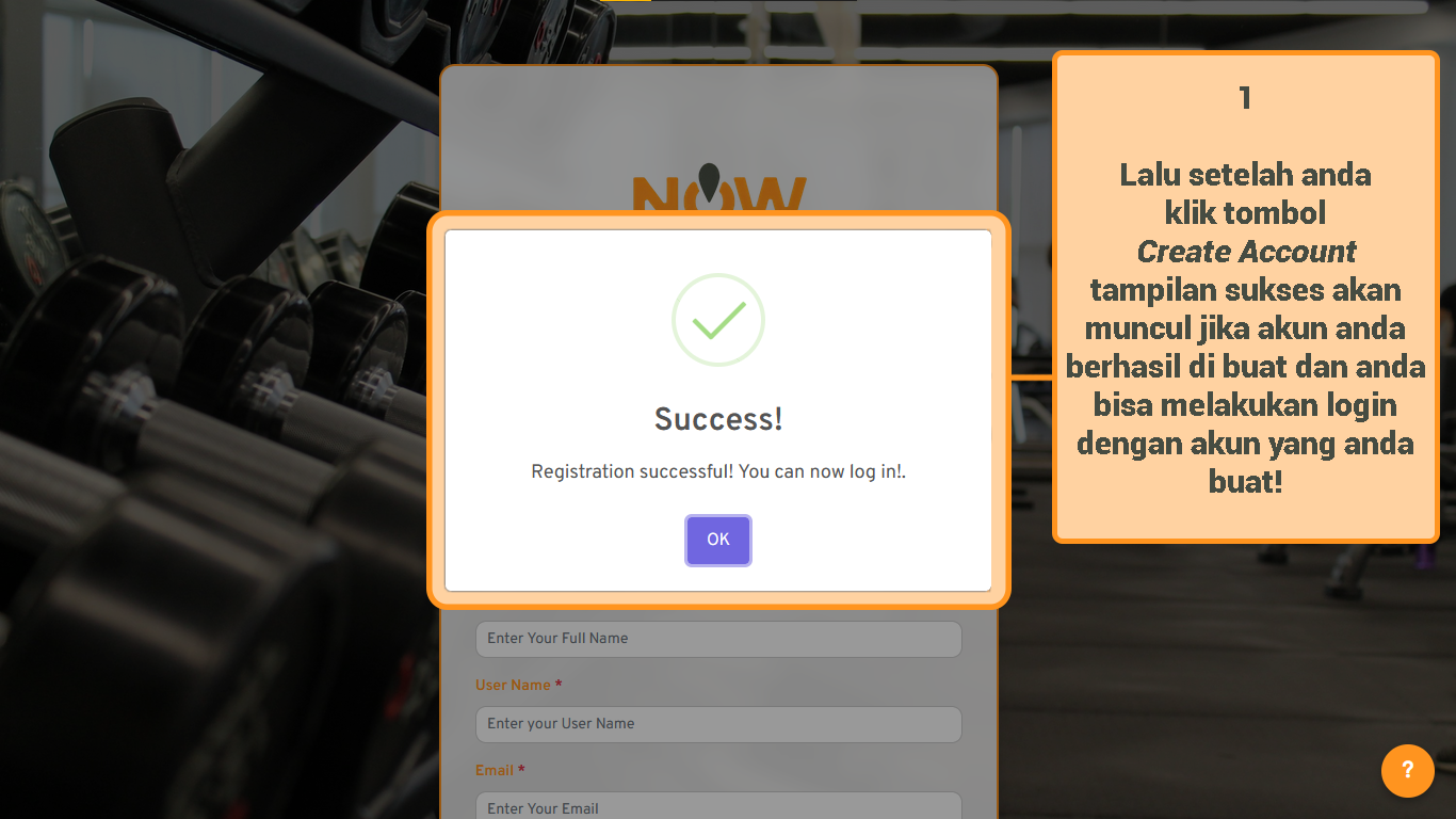 Registration Success